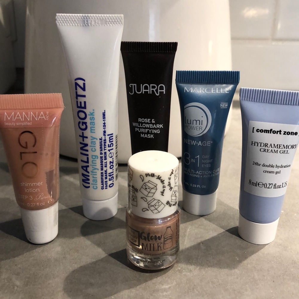 6 brand new make up samples bundle